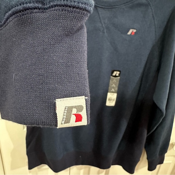 Russell Crewneck Sweater Navy - Picture 3 of 8